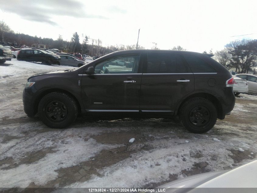 2011 Lincoln Mkx VIN: 2LMDJ8JK6BBJ27074 Lot: 12193824