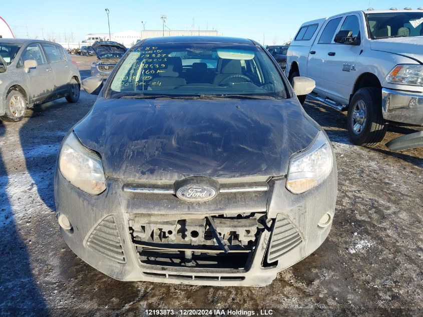 2013 Ford Focus Se VIN: 1FADP3K28DL268639 Lot: 12193873