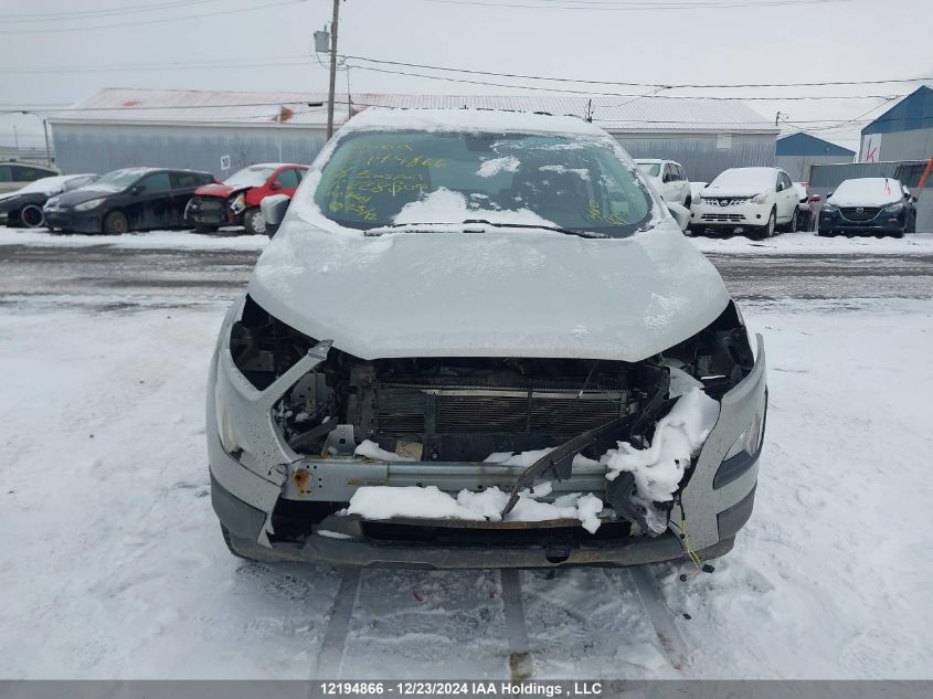 2018 Ford Ecosport Ses VIN: MAJ6P1CL8JC228500 Lot: 12194866