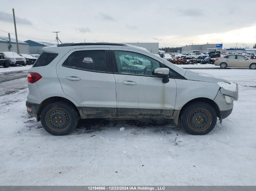 2018 Ford Ecosport Ses VIN: MAJ6P1CL8JC228500 Lot: 12194866