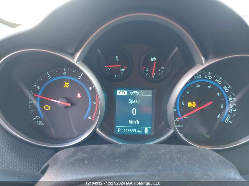 2015 Chevrolet Cruze VIN: 1G1PC5SB5F7288642 Lot: 12194932