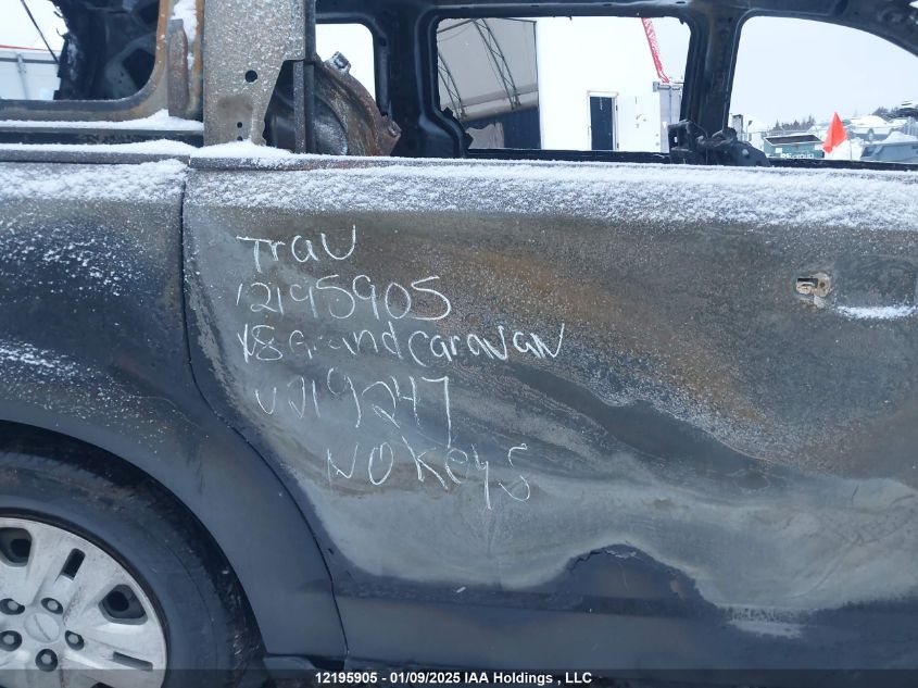 2018 Dodge Grand Caravan Se VIN: 2C4RDGBG1JR219247 Lot: 12195905