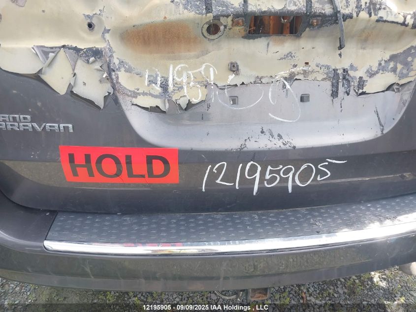 2018 Dodge Grand Caravan Se VIN: 2C4RDGBG1JR219247 Lot: 12195905