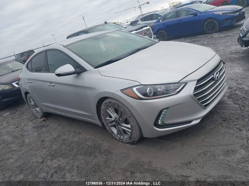 2017 Hyundai Elantra VIN: KMHD84LF1HU421324 Lot: 12196538
