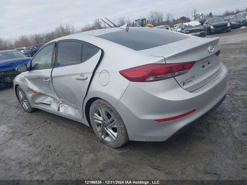 2017 Hyundai Elantra VIN: KMHD84LF1HU421324 Lot: 12196538