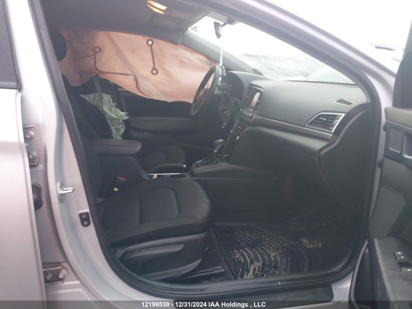 2017 Hyundai Elantra VIN: KMHD84LF1HU421324 Lot: 12196538