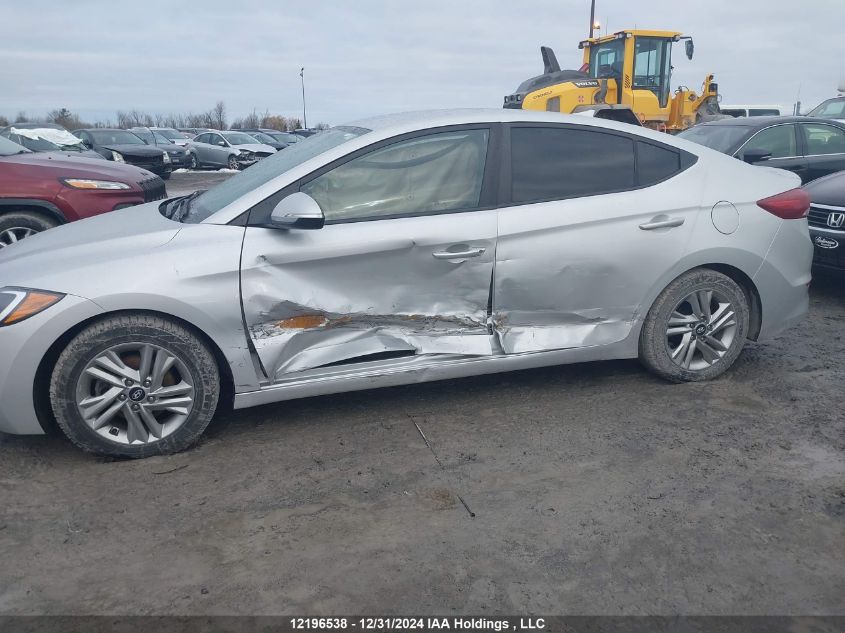 2017 Hyundai Elantra VIN: KMHD84LF1HU421324 Lot: 12196538