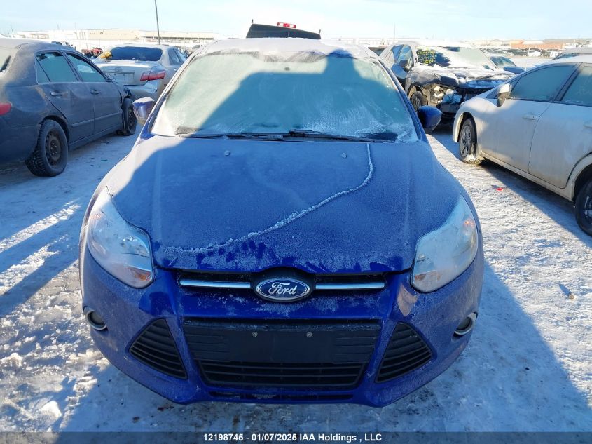 2014 Ford Focus Se VIN: 1FADP3F21EL290347 Lot: 12198745