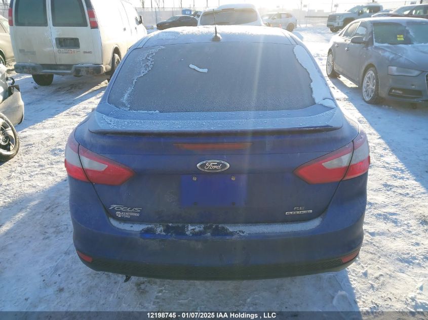 2014 Ford Focus Se VIN: 1FADP3F21EL290347 Lot: 12198745