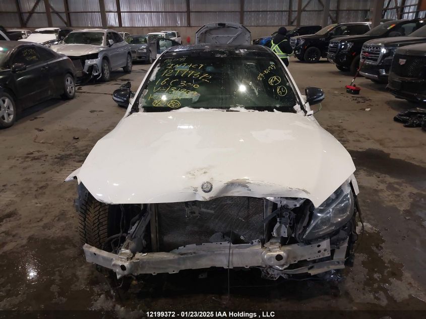 2016 Mercedes-Benz C 300 4Matic VIN: 55SWF4KB8GU131959 Lot: 12199372