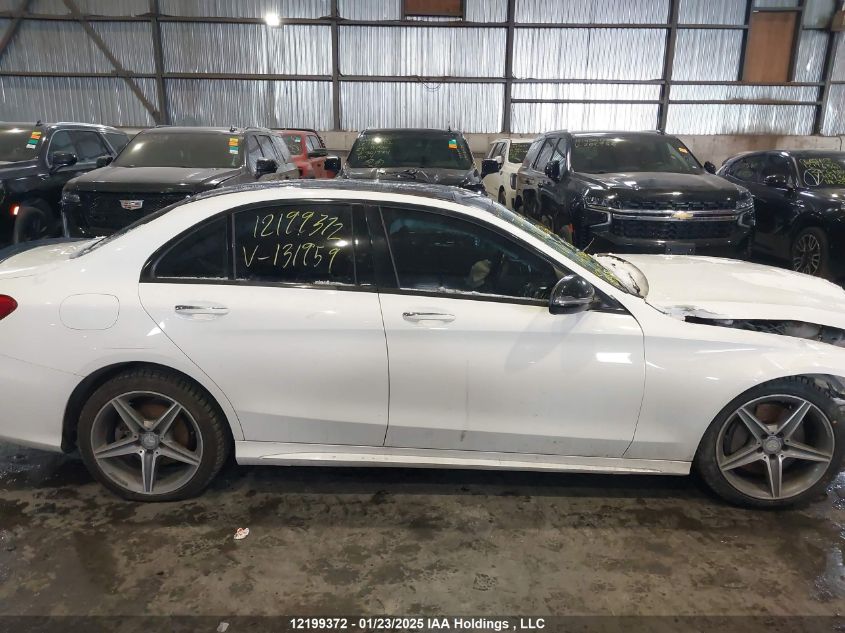 2016 Mercedes-Benz C 300 4Matic VIN: 55SWF4KB8GU131959 Lot: 12199372