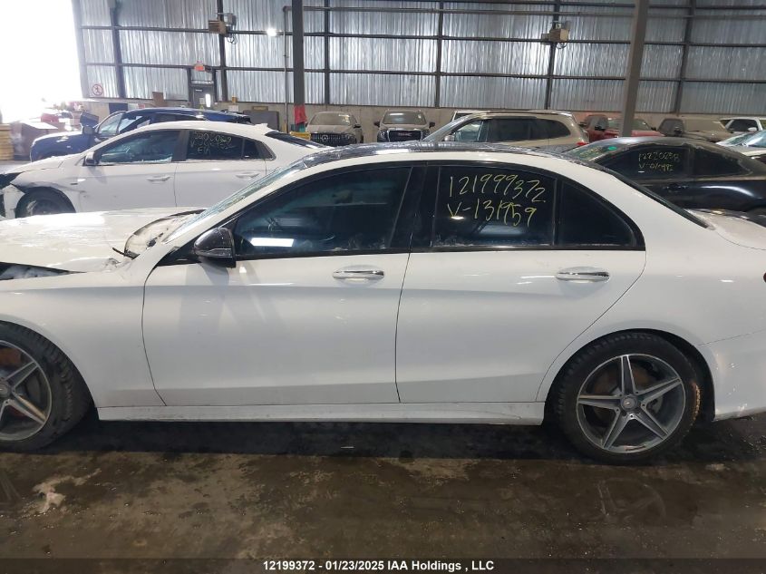 2016 Mercedes-Benz C 300 4Matic VIN: 55SWF4KB8GU131959 Lot: 12199372