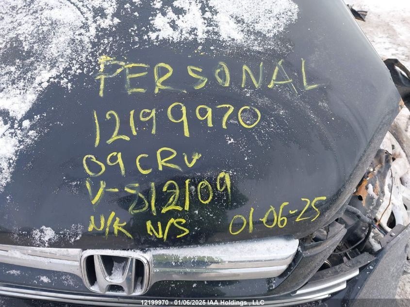 2009 Honda Cr-V Exl VIN: 5J6RE48759L812109 Lot: 12199970