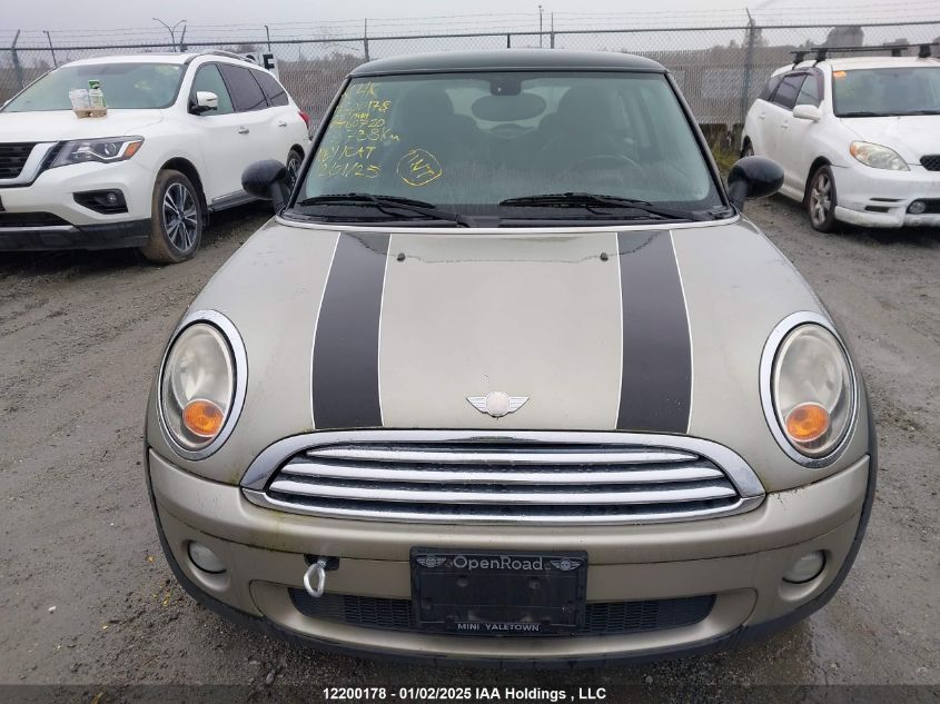 2008 Mini Cooper VIN: WMWMF33518TT60720 Lot: 12200178