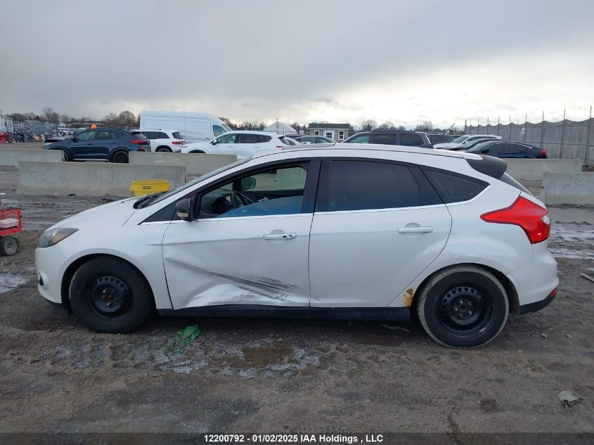 2012 Ford Focus Titanium VIN: 1FAHP3N26CL142677 Lot: 12200792