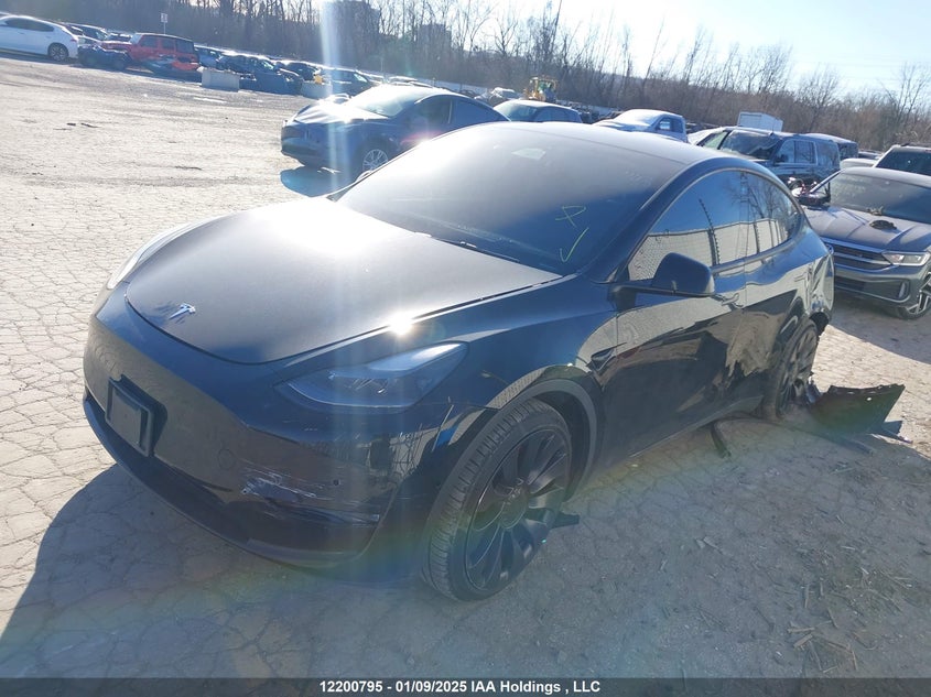 7SAYGDEF2NF515015 2022 TESLA MODEL Y photo no. 2