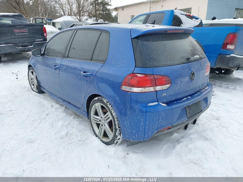 Vin: wvwpf7ajxcw229574, lot: 2561368, volkswagen golf r 20123