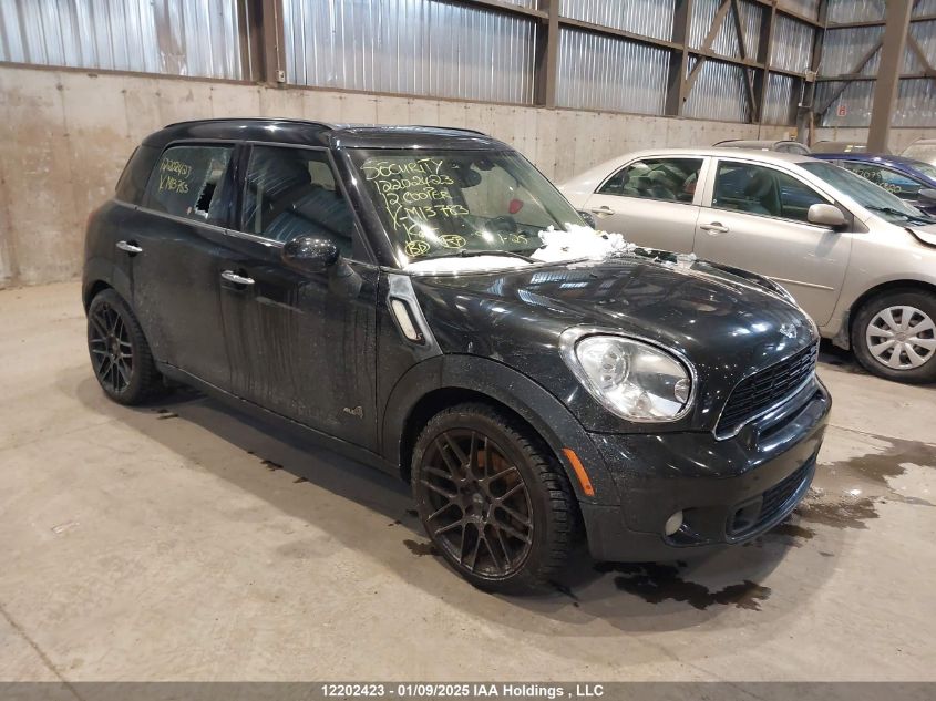 2012 Mini Cooper S