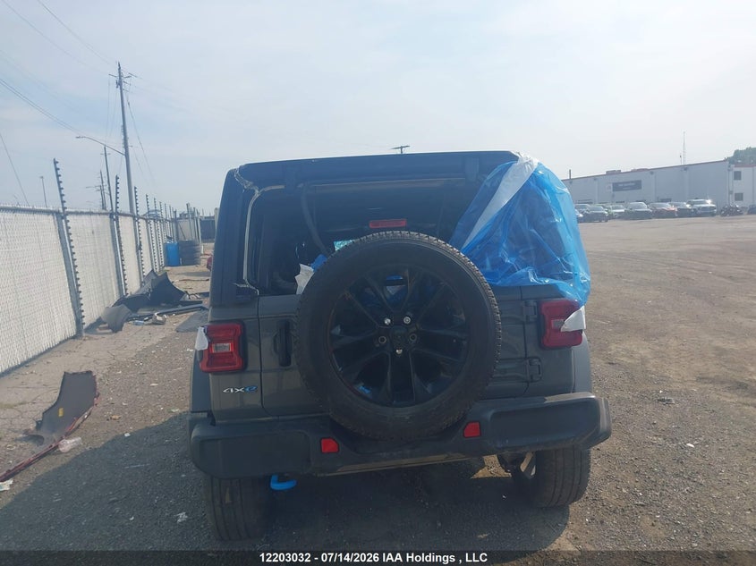 2023 Jeep Wrangler 4Xe Unlimited Sahara VIN: 1C4JJXP63PW613497 Lot: 12203032