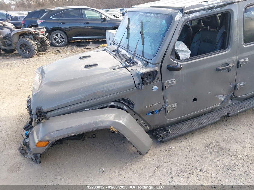 2023 Jeep Wrangler 4Xe Unlimited Sahara VIN: 1C4JJXP63PW613497 Lot: 12203032