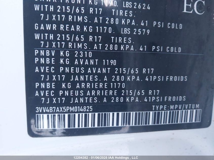 2022 Volkswagen Tiguan Highline R-Line VIN: 3VV4B7AXXNM136951 Lot: 12204382