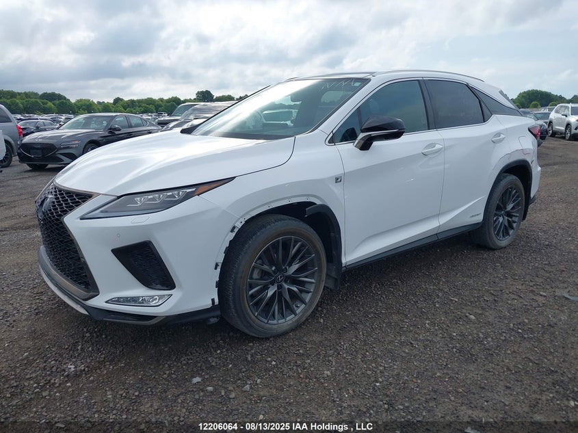 Auction sale of the 2022 Lexus RX 450H , vin: 2T2YGMDA4NC081103, lot number: 12206064