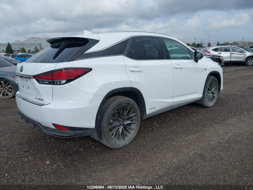 Auction sale of the 2022 Lexus RX 450H , vin: 2T2YGMDA4NC081103, lot number: 12206064