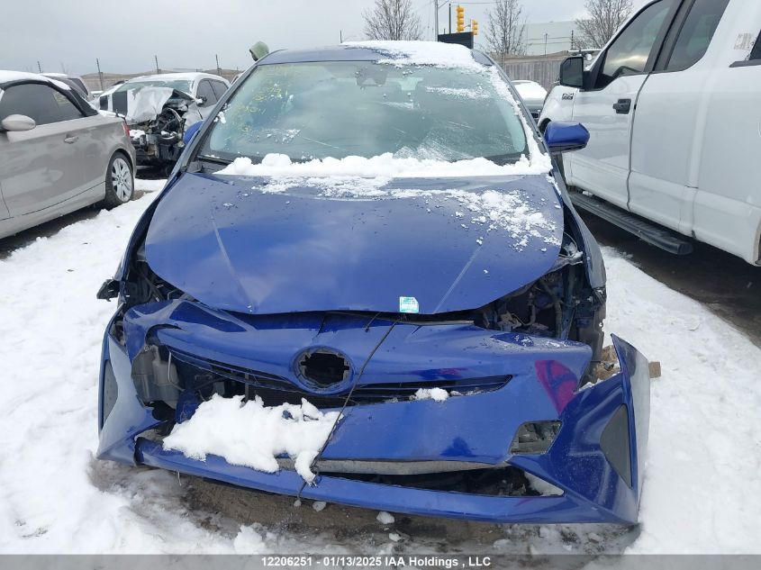 2018 Toyota Prius VIN: JTDKBRFU0J3059924 Lot: 12206251