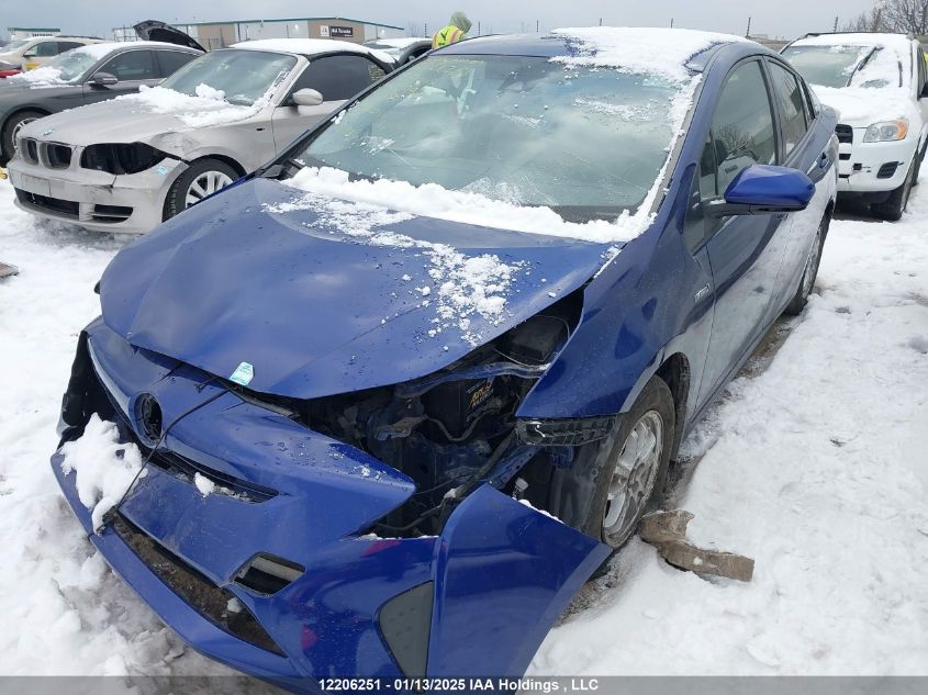 2018 Toyota Prius VIN: JTDKBRFU0J3059924 Lot: 12206251