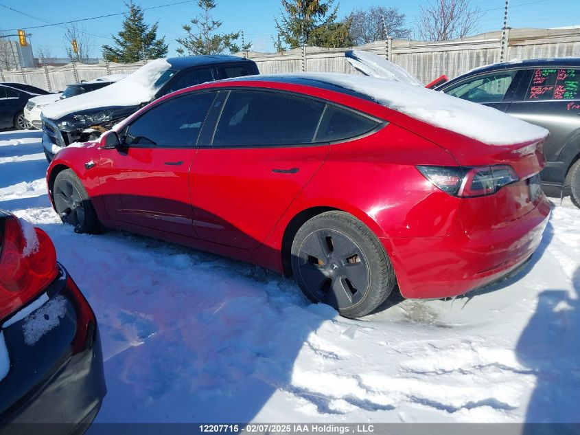 2021 Tesla Model 3 VIN: 5YJ3E1EB2MF979428 Lot: 12207715