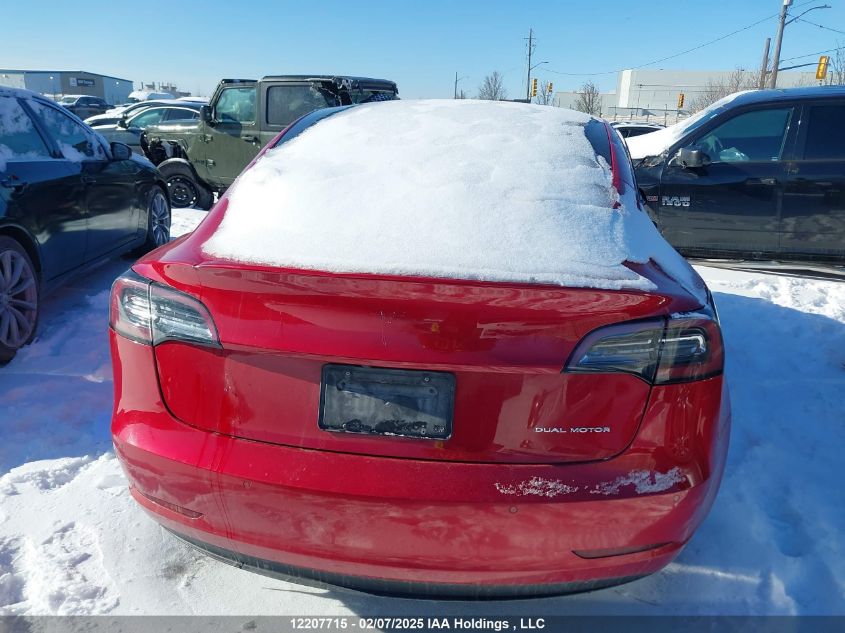 2021 Tesla Model 3 VIN: 5YJ3E1EB2MF979428 Lot: 12207715