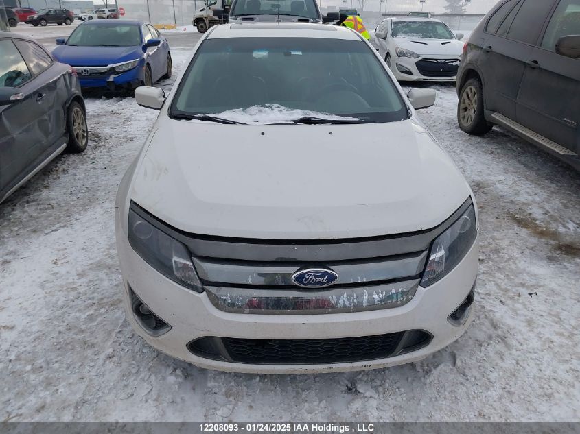2012 Ford Fusion Sport VIN: 3FAHP0DC7CR233631 Lot: 12208093