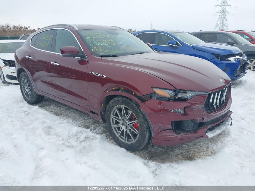 ZN661XUL6HX228218 2017 Maserati Levante auction photo 1