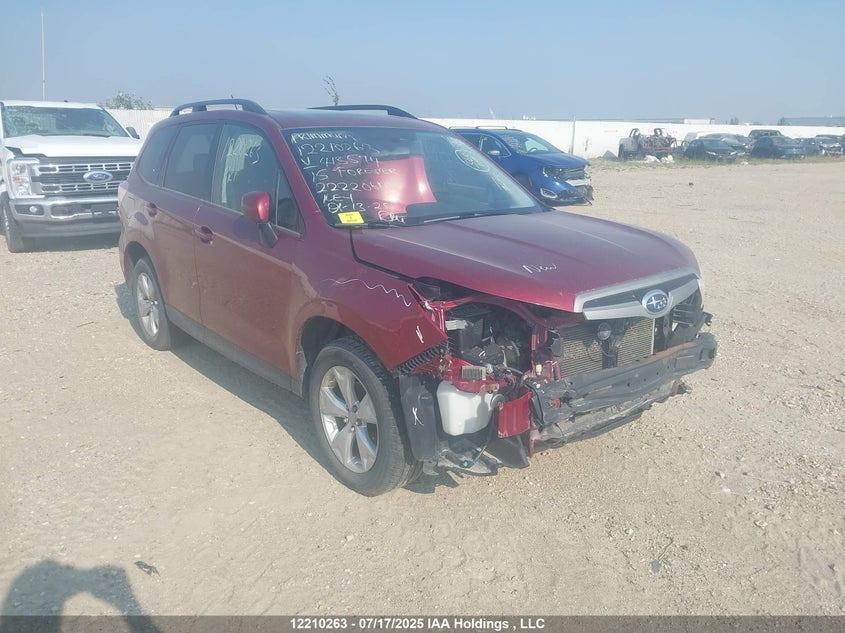 JF2SJCHC1FH413594 2015 Subaru Forester auction photo 1