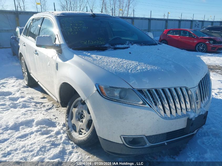 2011 Lincoln Mkx VIN: 2LMDJ8JK5BBJ00741 Lot: 12210315