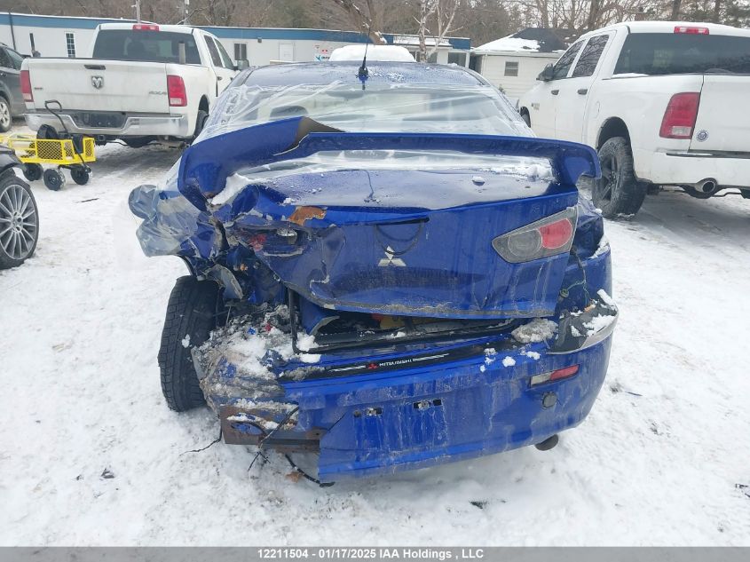 2008 Mitsubishi Lancer VIN: JA3AU26U28U605316 Lot: 12211504