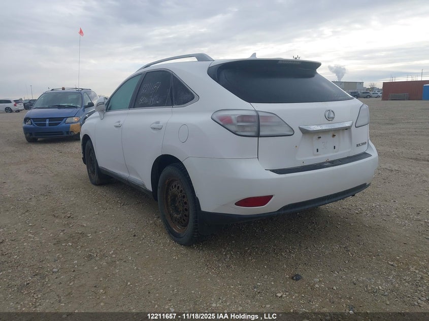 2T2BK1BAXBC113408 2011 LEXUS RX photo no. 3