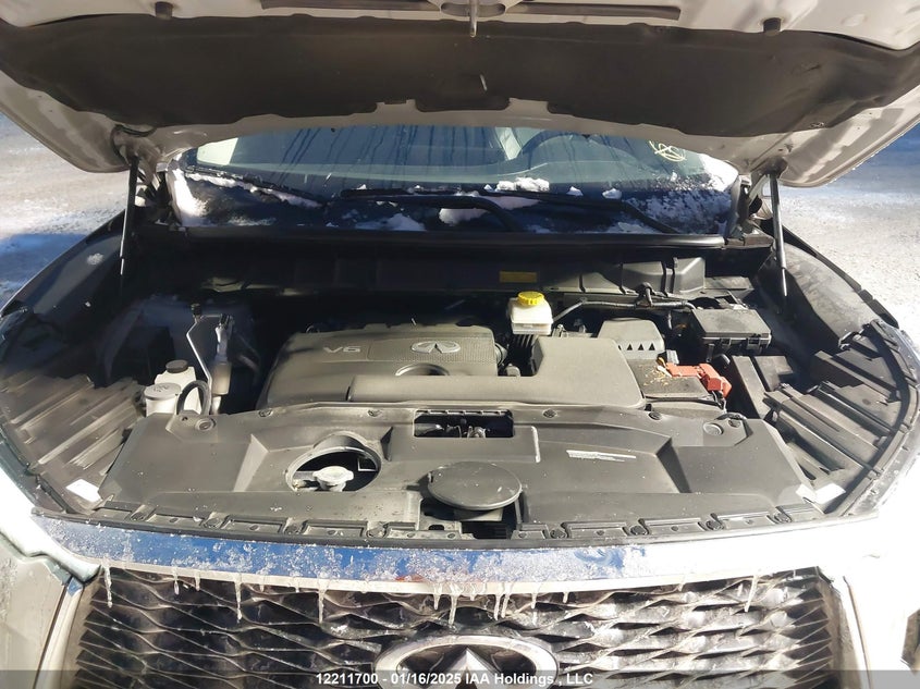 Image 10 of 2022 Infiniti QX60  salvage vehicle - Lot #12211700 at IAAI