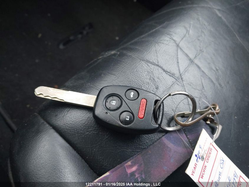 2009 Acura Csx VIN: 2HHFD56559H200957 Lot: 12211791