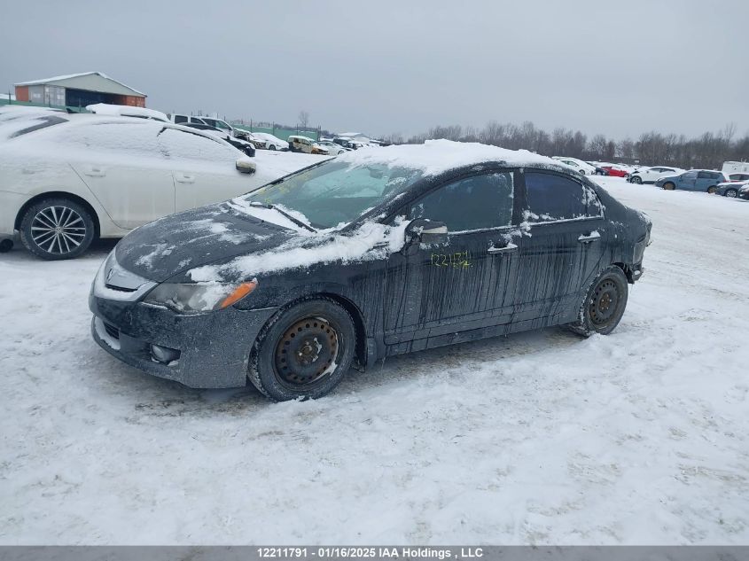 2009 Acura Csx VIN: 2HHFD56559H200957 Lot: 12211791