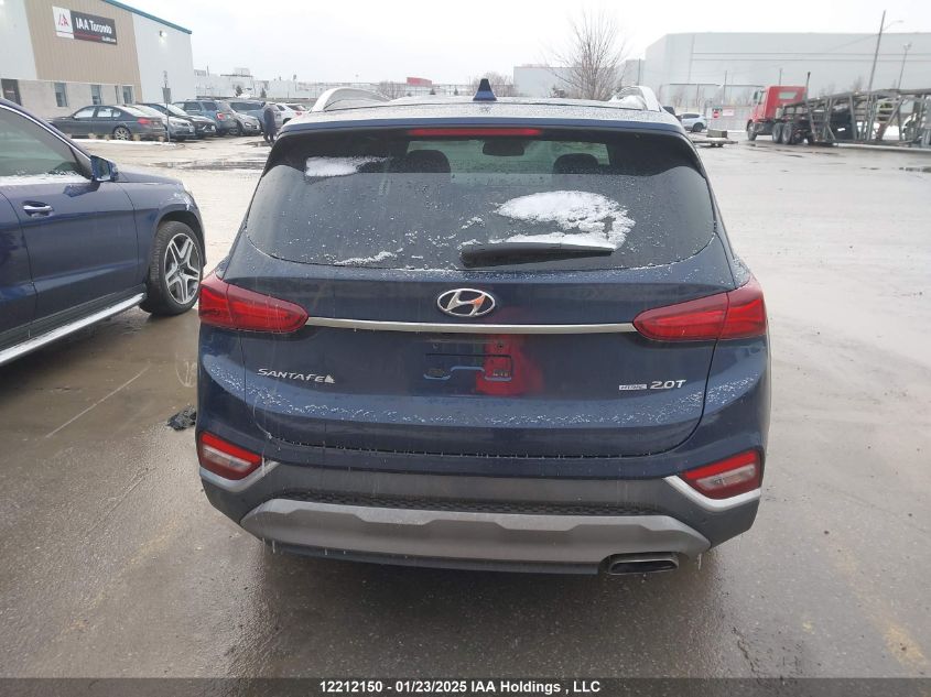 2019 Hyundai Santa Fe Ultimate 2.0 VIN: 5NMS5CAAXKH123424 Lot: 12212150