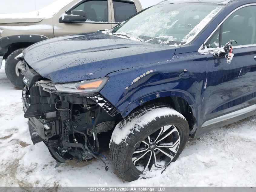 2019 Hyundai Santa Fe Ultimate 2.0 VIN: 5NMS5CAAXKH123424 Lot: 12212150