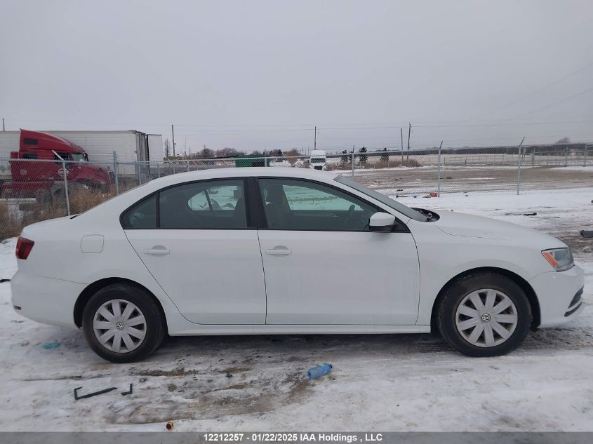 2017 Volkswagen Jetta Sedan VIN: 3VW2B7AJ5HM200803 Lot: 12212257