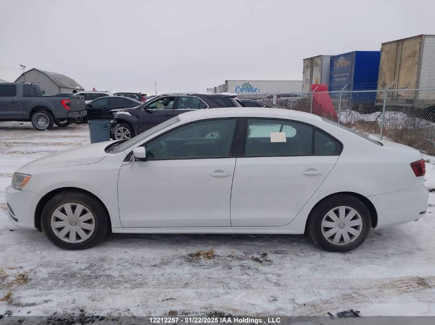 2017 Volkswagen Jetta Sedan VIN: 3VW2B7AJ5HM200803 Lot: 12212257