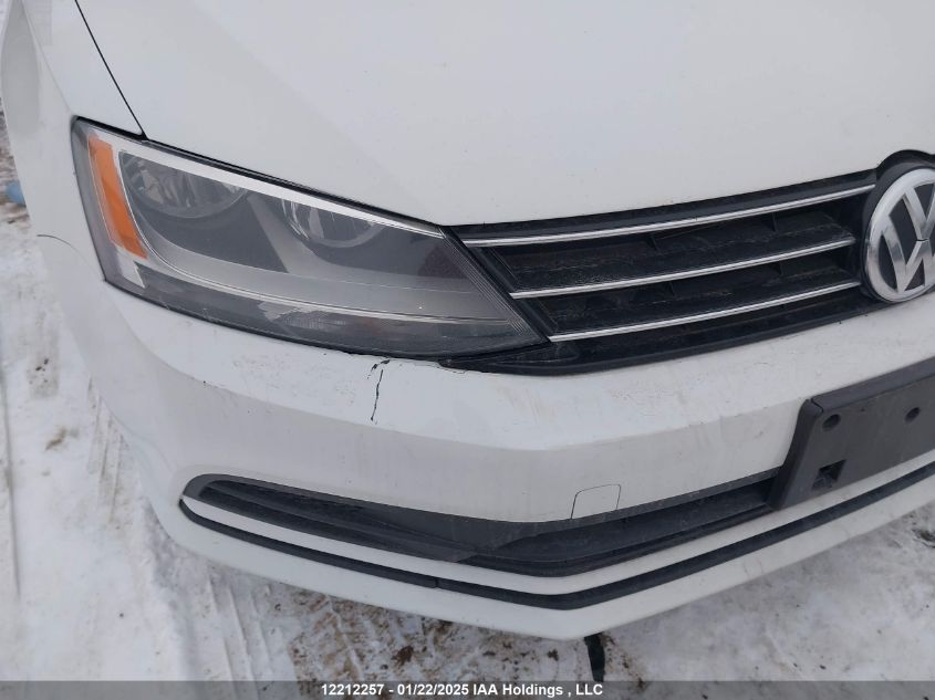 2017 Volkswagen Jetta Sedan VIN: 3VW2B7AJ5HM200803 Lot: 12212257