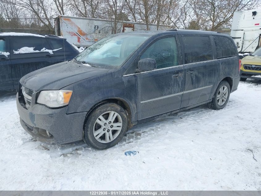 2014 Dodge Grand Caravan Crew VIN: 2C4RDGDG5ER287439 Lot: 12212935