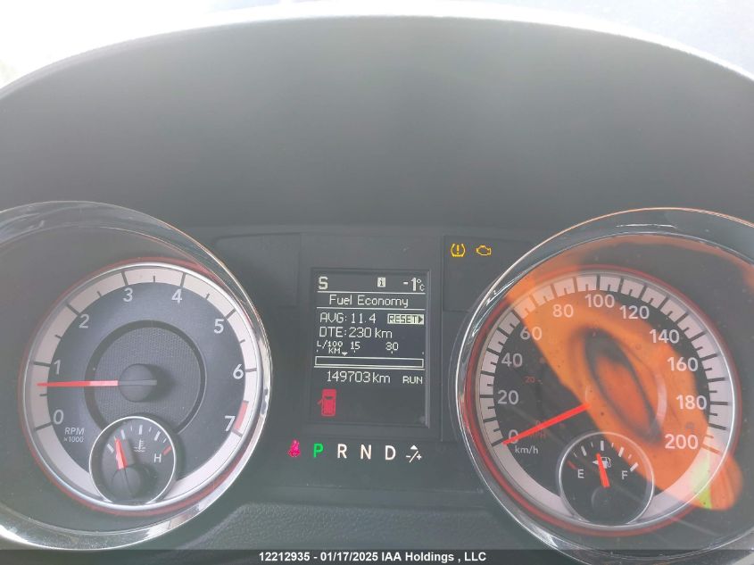 2014 Dodge Grand Caravan Crew VIN: 2C4RDGDG5ER287439 Lot: 12212935