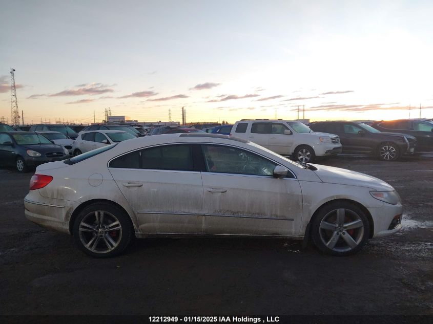 2010 Volkswagen Cc Luxury VIN: WVWHL9AN5AE510714 Lot: 12212949