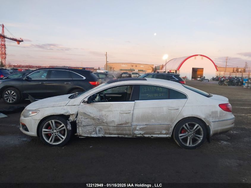 2010 Volkswagen Cc Luxury VIN: WVWHL9AN5AE510714 Lot: 12212949