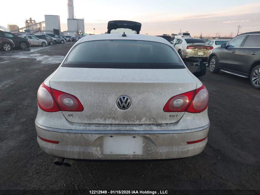 2010 Volkswagen Cc Luxury VIN: WVWHL9AN5AE510714 Lot: 12212949